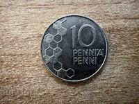 Finlanda - 10 penniä (1992)
