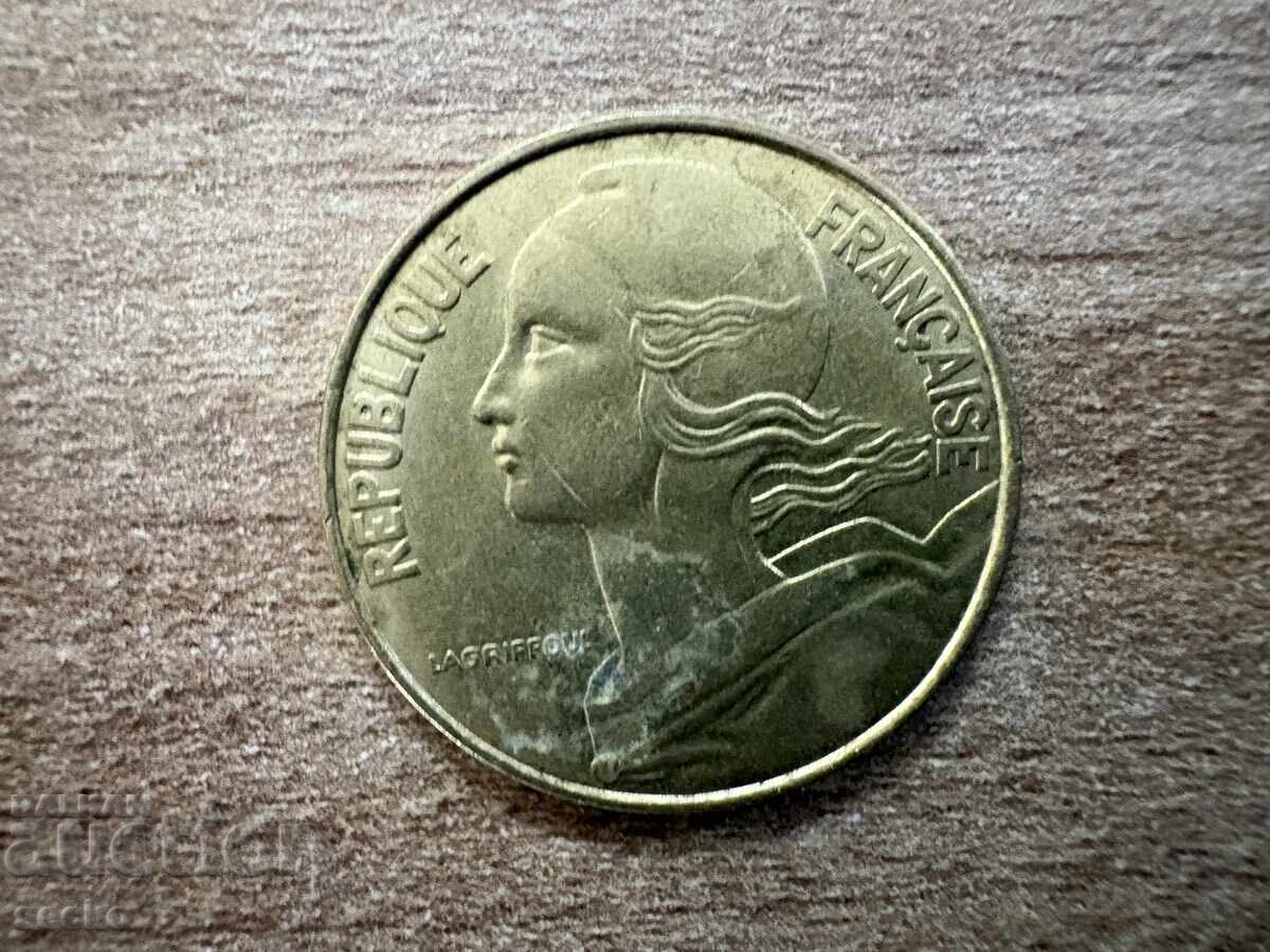 France - 20 centimes (1977) with price € 0.10 | 0.20 BGN France - 20 centimes (1977) with price € 0.10 | 0.20 BGN