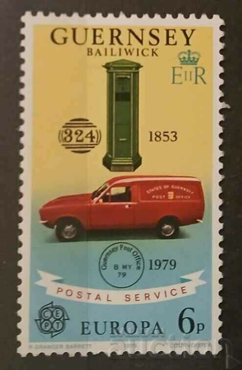 Guernsey/Guernsey 1979 Europa CEPT Cars MNH