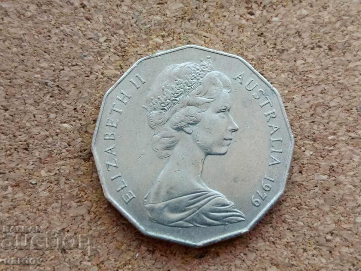 Αυστραλία 50 λεπτά, 1979 με τιμή € 1.10 | 2.15 BGN Αυστραλία 50 λεπτά, 1979 με τιμή € 1.10 | 2.15 BGN