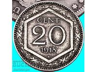 20 centesimi 1918 Italia