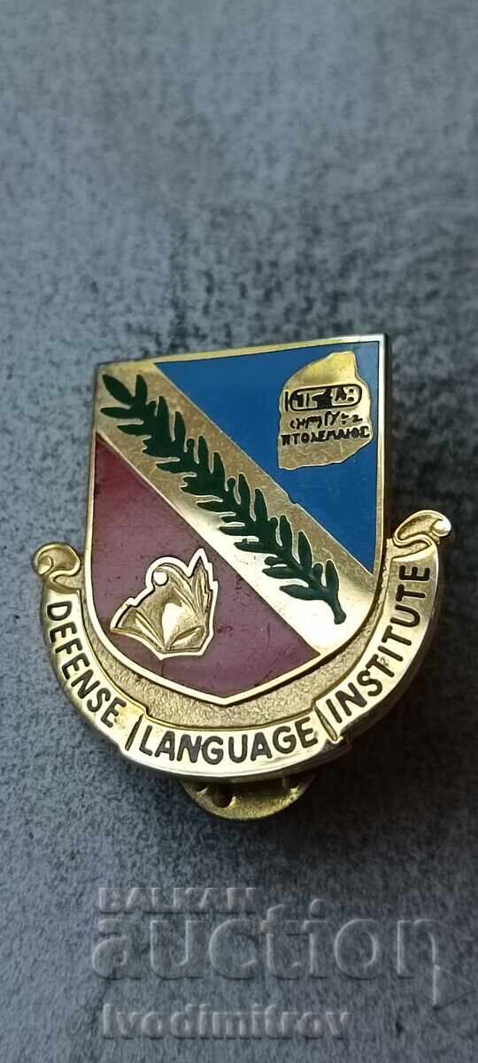 Insignă Defense Language Institute Insignă Defense Language Institute