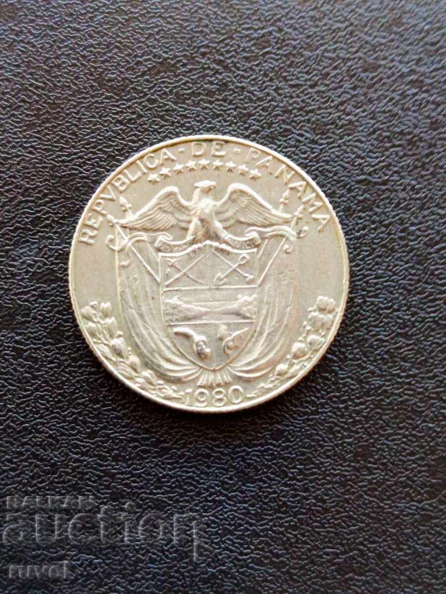 Panama 1/4 balboa, 1980 cu preț € 0.90 | 1.76 BGN