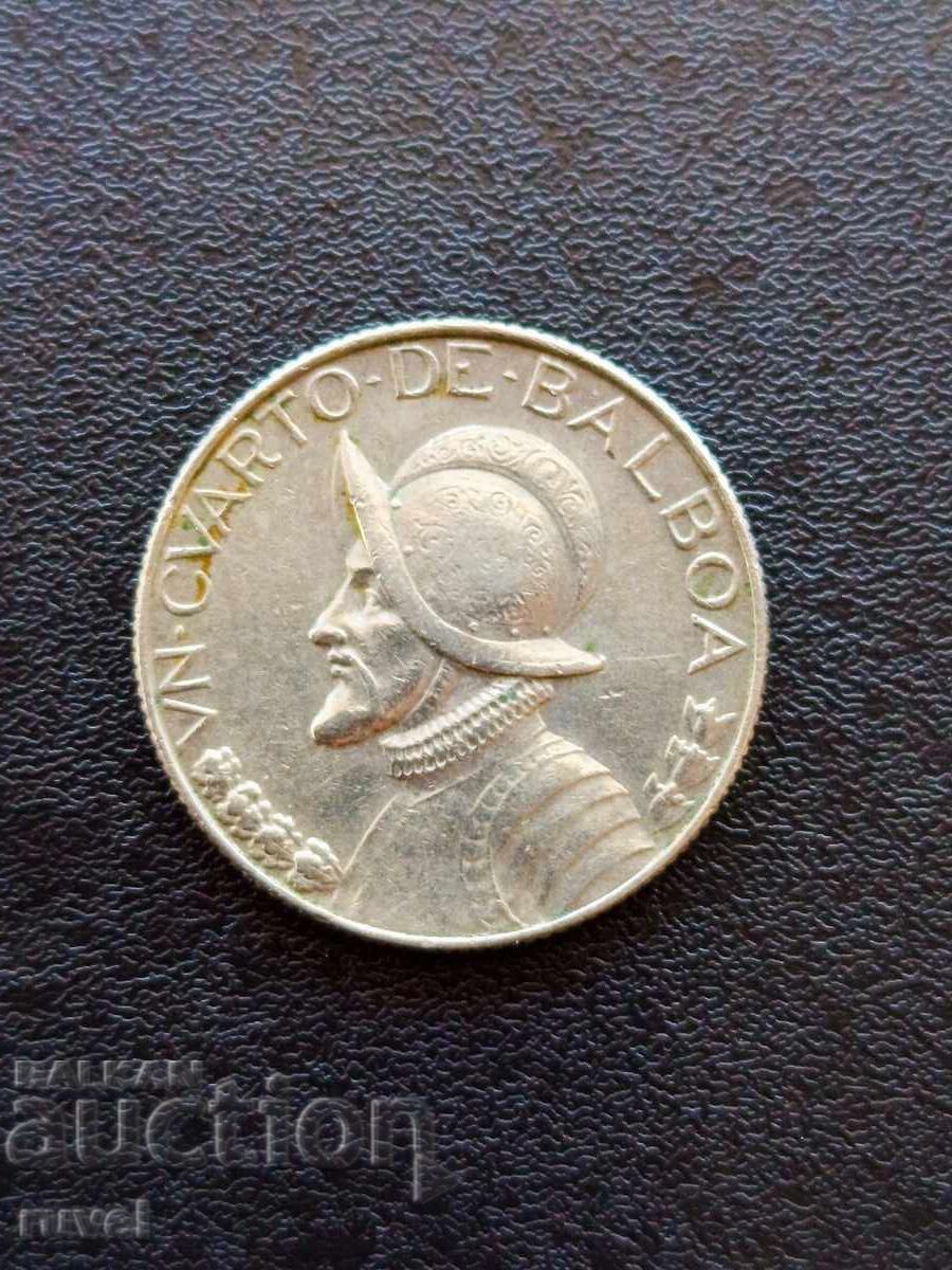Panama 1/4 balboa, 1980