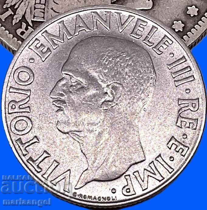 1 Lira 1939 (XVIII) Italy Eagle - Standard - 6