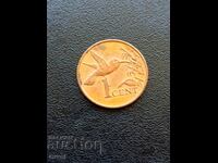 Trinidad și Tobago 1 cent, 1978
