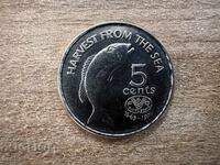 Fiji - 5 cents (1995) - FAO