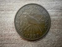 New Zealand - 1 penny (1958)