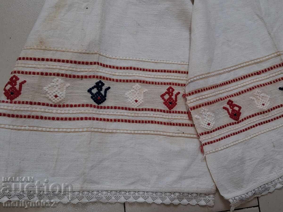 Livrarea Broderie veche kenar din pânză țesută manual Livrarea Broderie veche kenar din pânză țesută manual