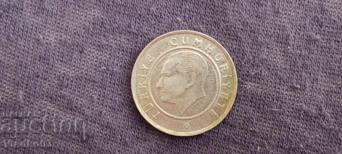 Turcia 25 kuruș 2010 cu preț € 0.01 | 0.02 BGN