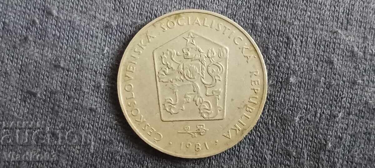 Τσεχοσλοβακία 2 κορώνες 1981 με τιμή € 0.24 | 0.47 BGN