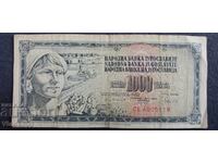 Iugoslavia 1000 dinari 1981