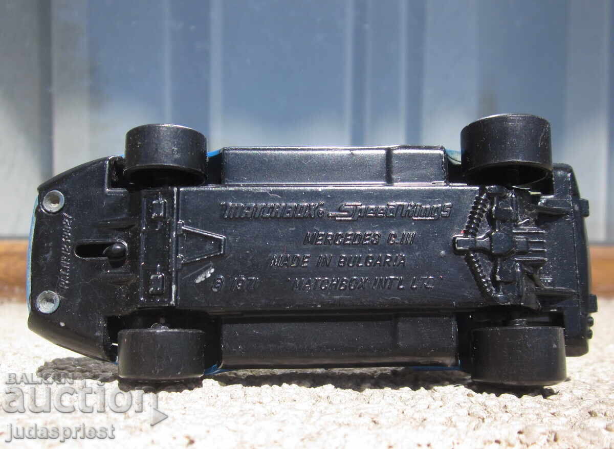 Bulgarian pram mercedes mercedes C III matchbox BULGARIA - 7