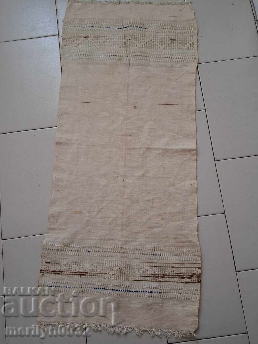 Broderie veche kenar din pânză țesută manual cu preț € 23.99 | 46.92 BGN Broderie veche kenar din pânză țesută manual cu preț € 23.99 | 46.92 BGN