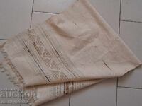 Broderie veche kenar din pânză țesută manual