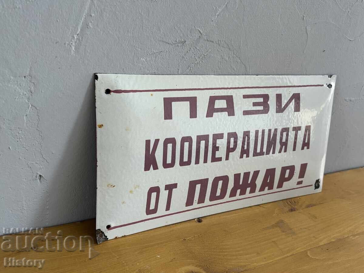Licitație Placa emailata