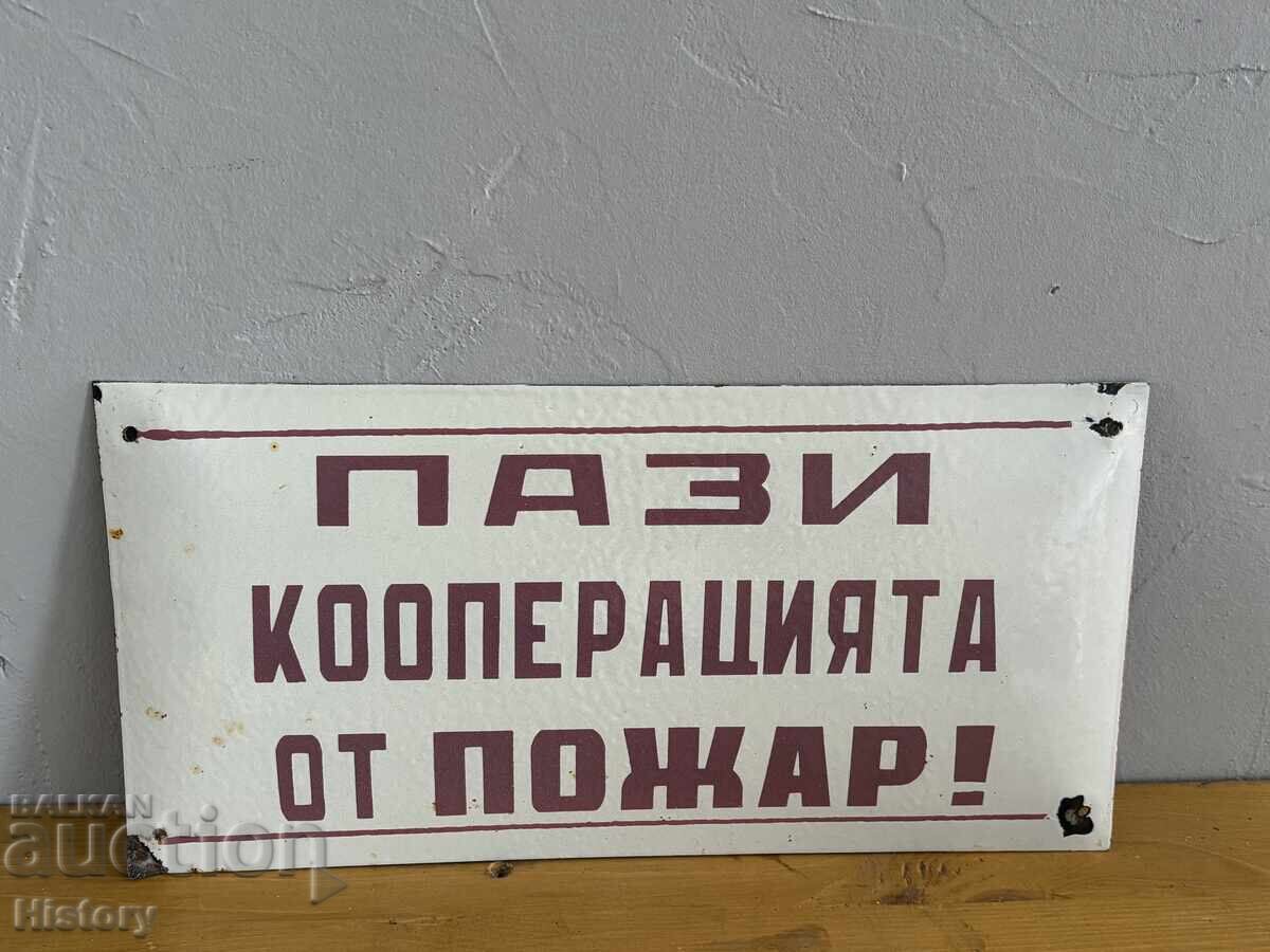 Placa emailata