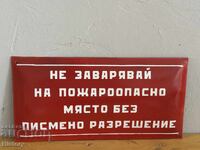 Placa emailata