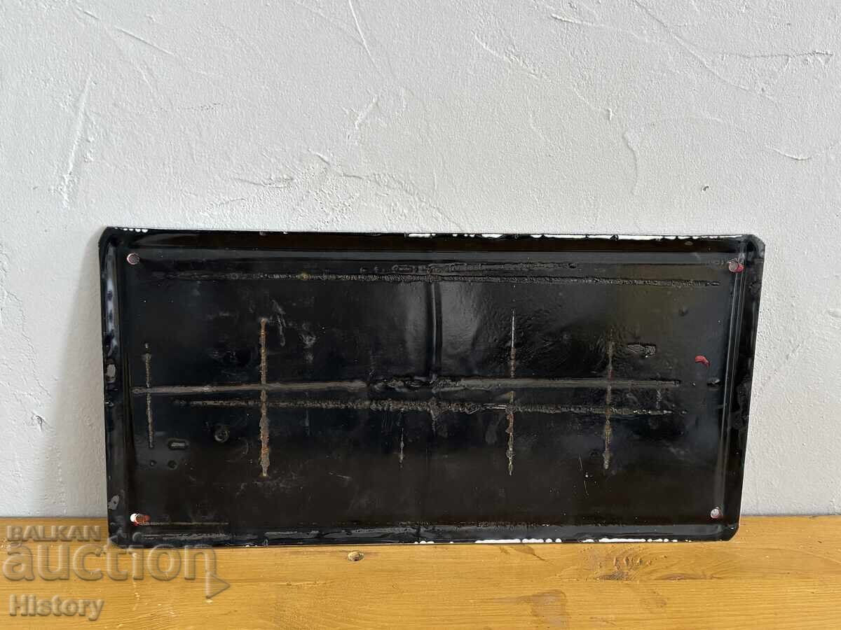 Licitație Placa emailata
