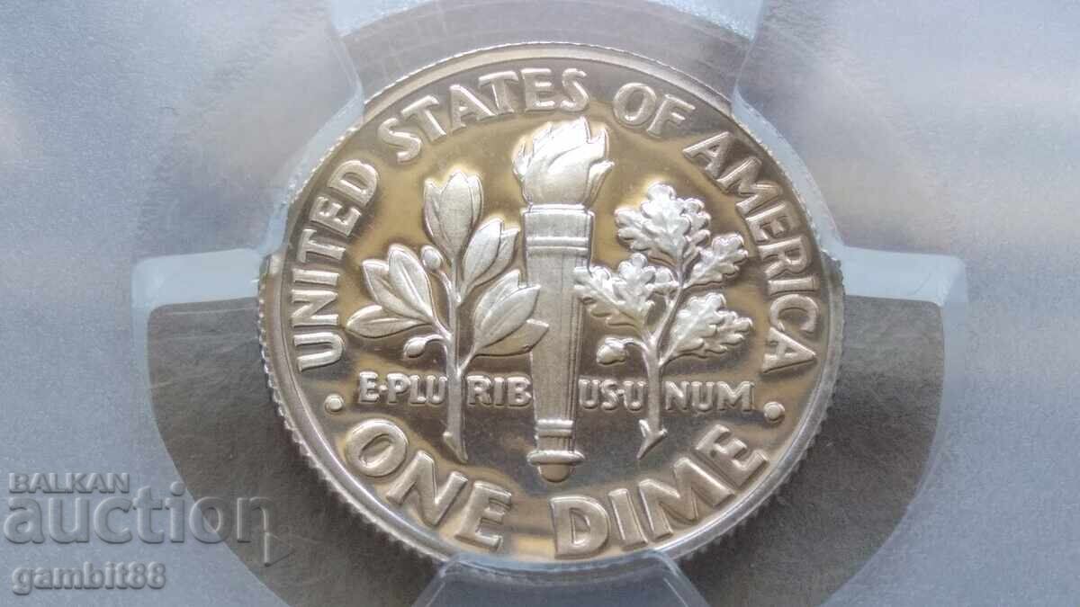 10 σεντς 1989 S ΗΠΑ-PR68DCAM PCGS - 6