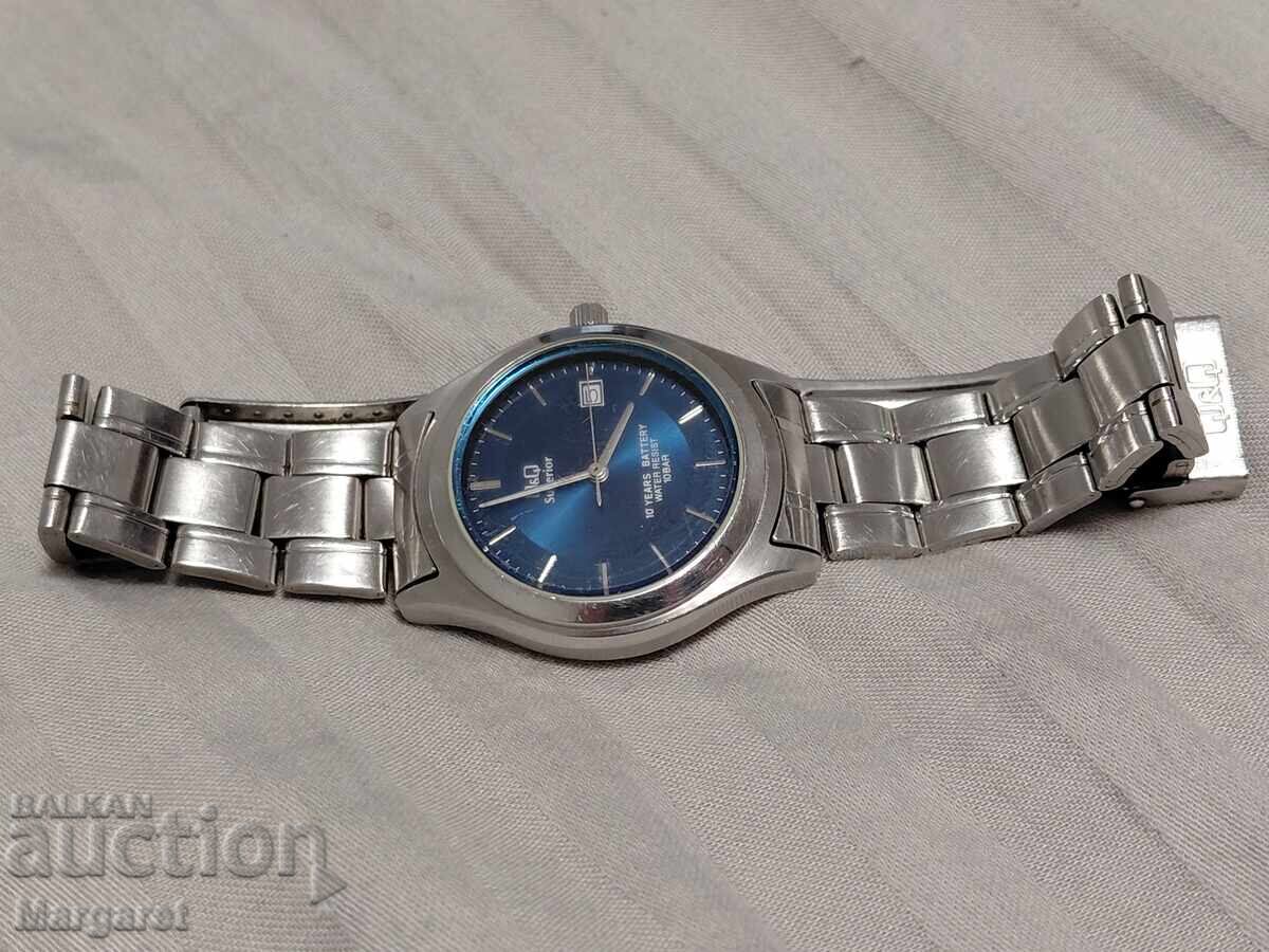 Auction  QQ steel watch
