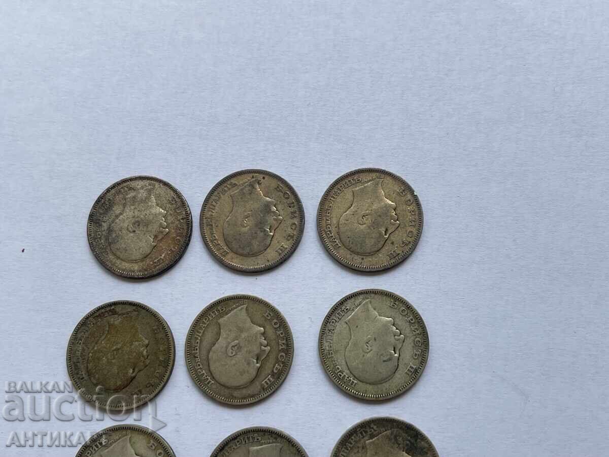 Bulgaria 10 bucăți monede de argint de 20 leva 1930 - 6