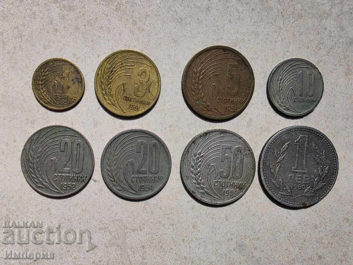 Σετ νομισμάτων 1951-1960