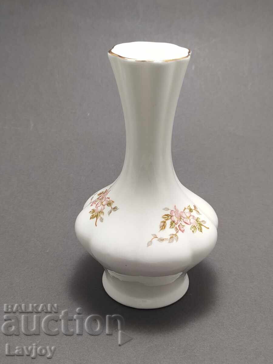 Bulgarian small porcelain vase