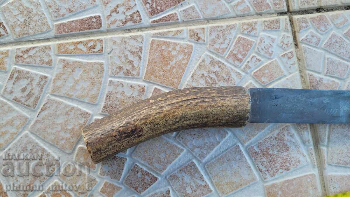 Μαχαίρι, κάμα, στιλέτο. Ινδιάνικο μαχαίρι της φυλής Τσινούκ με τιμή € 55.00 | 107.57 BGN