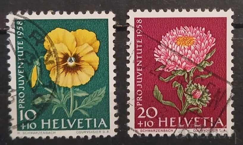 Ελβετία 1958 Flora/Flowers