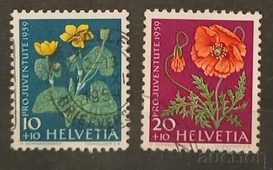 Ελβετία 1959 Flora/Flowers