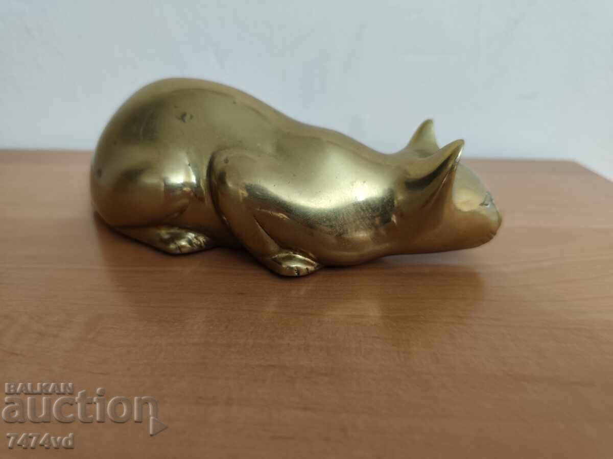 Massive bronze cat figurine with exquisite craftsmanship with price € 50.00 | 97.79 BGN