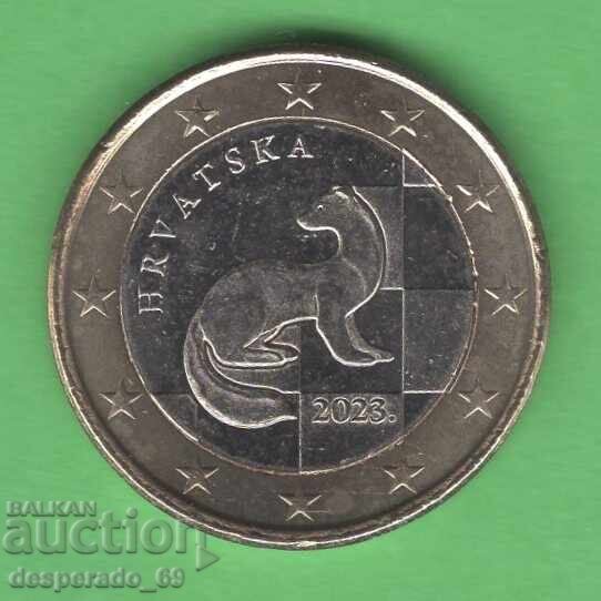 (¯`'•.¸ 1 ευρώ 2023 ΚΡΟΑΤΙΑ aUNC ¸.•'´¯)