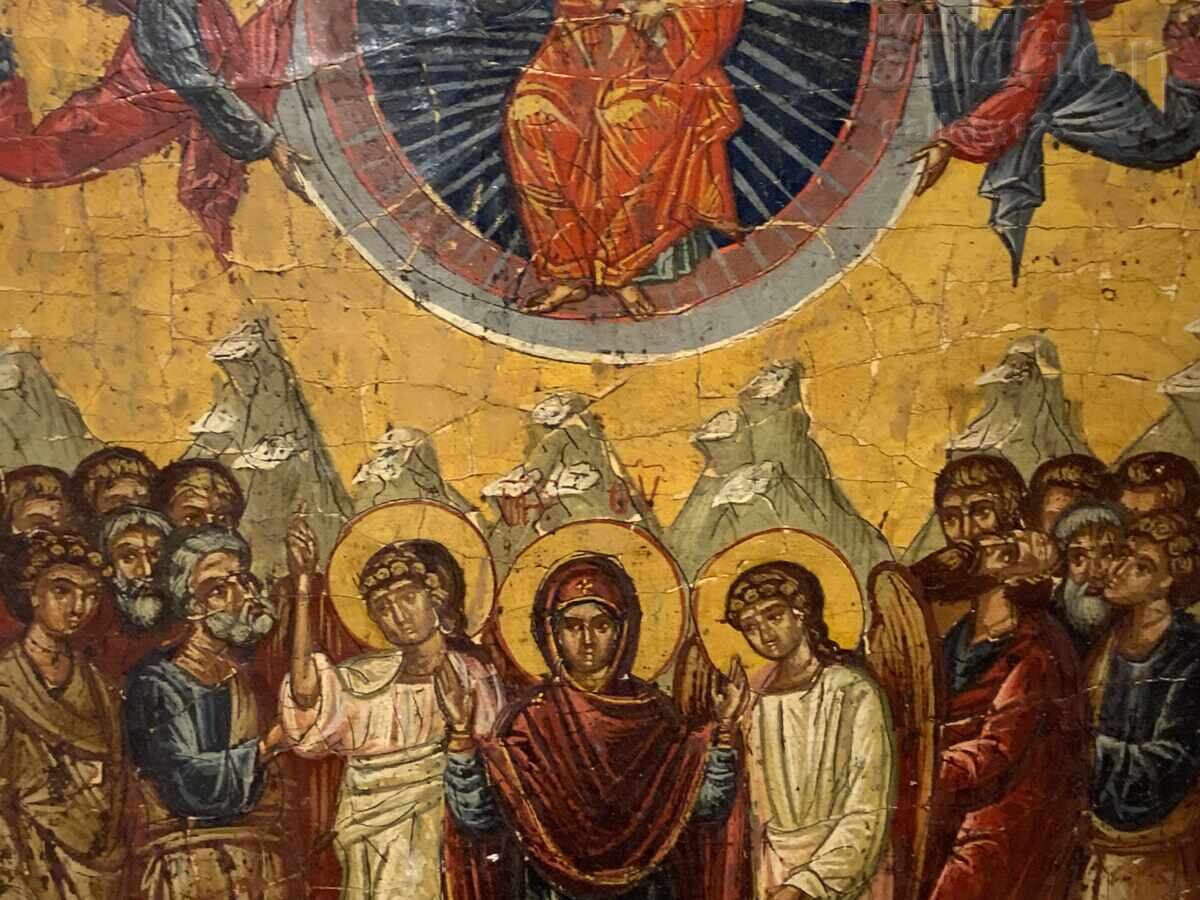 Old painted icon