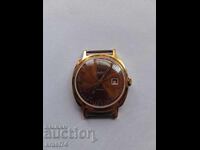 Gold plated watch