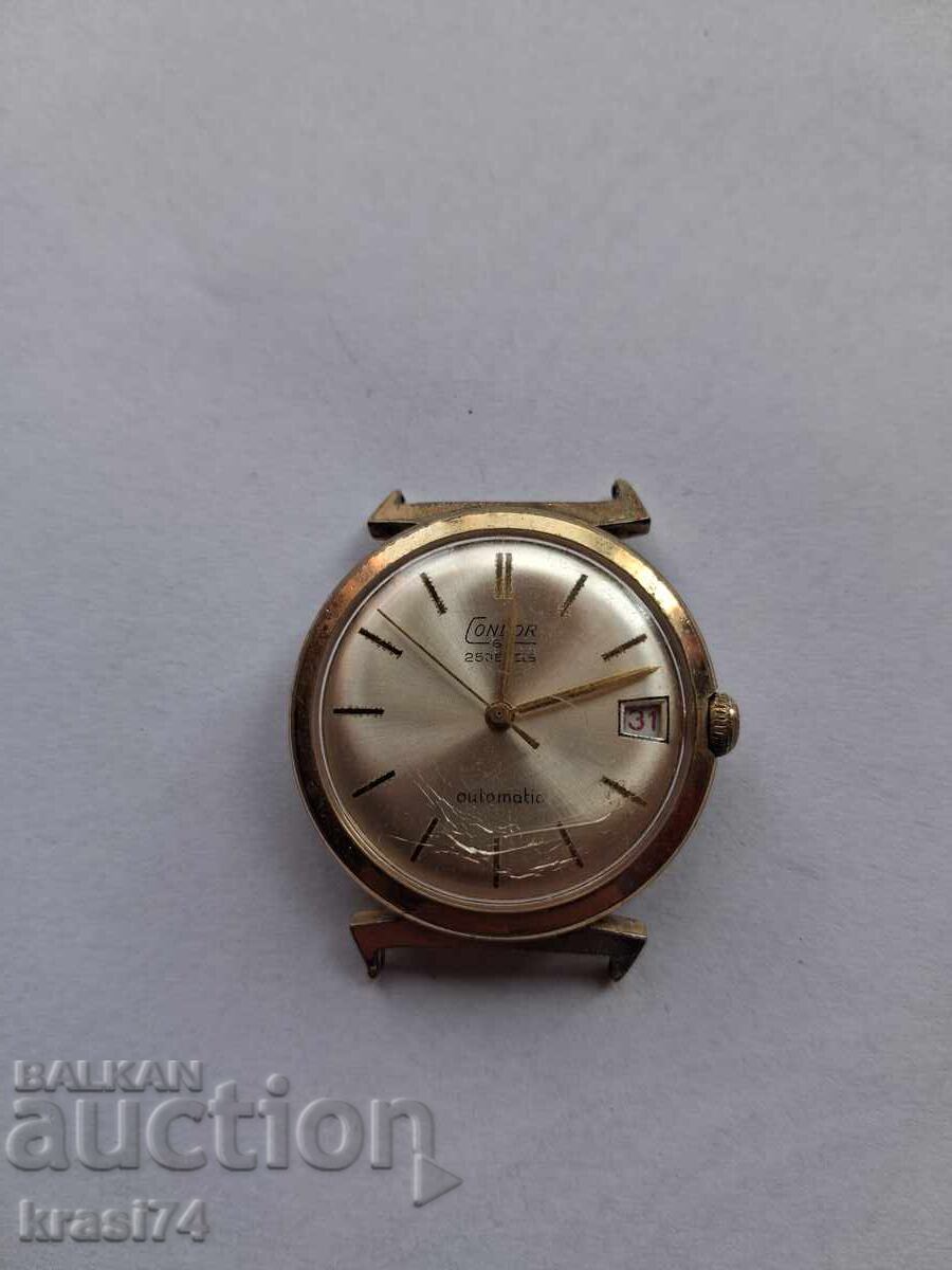 Gold plated watch