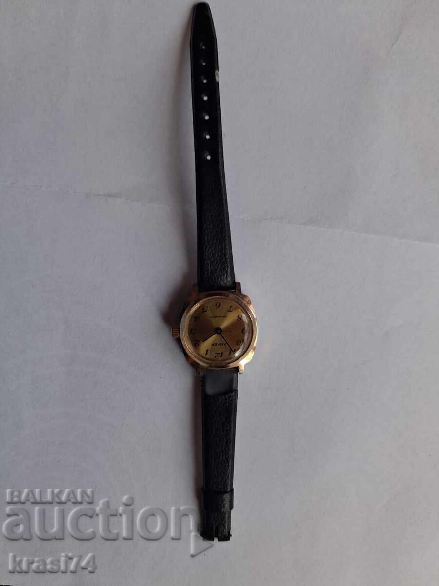 Auction  Gold plated watch