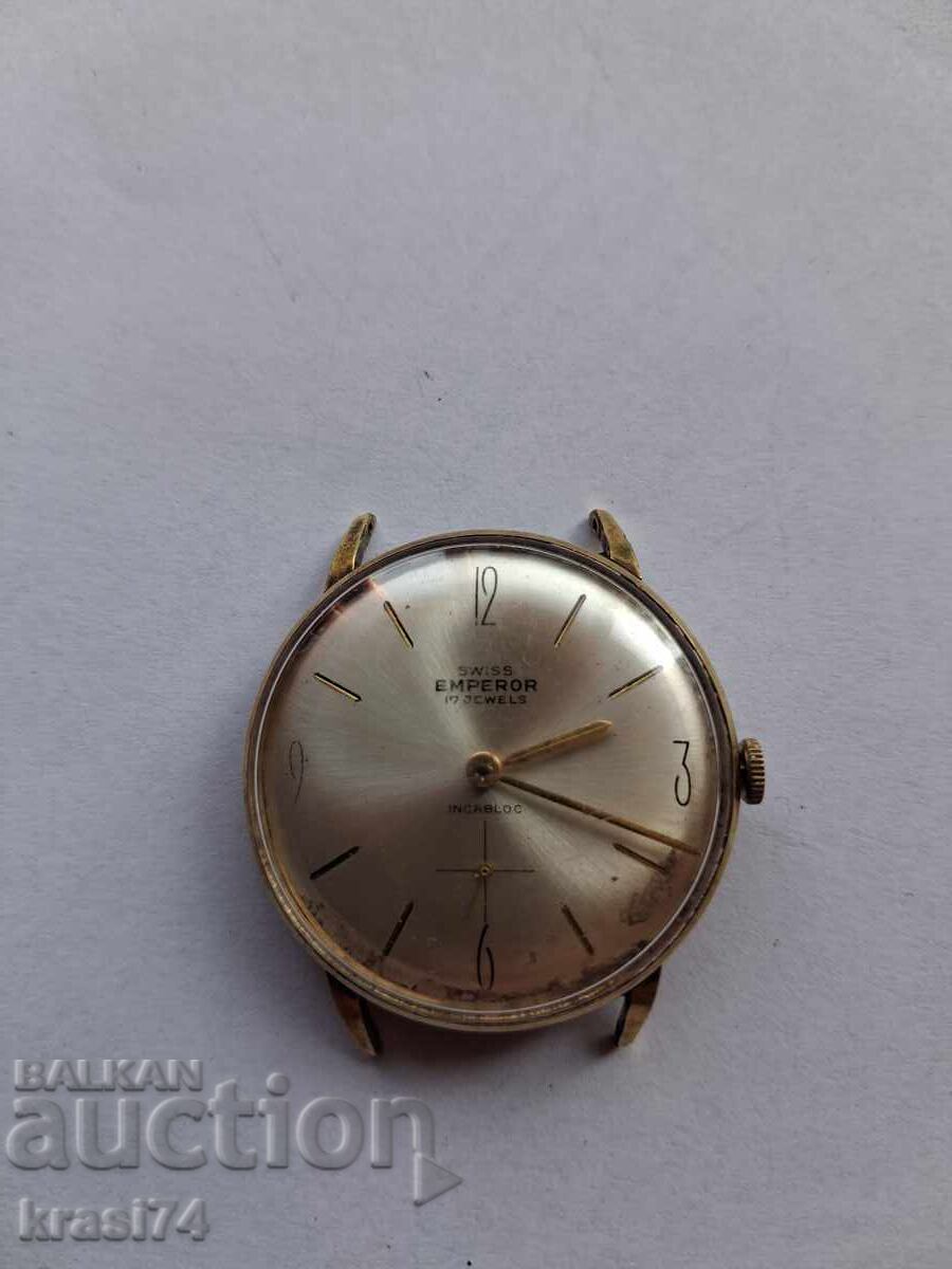 Gold plated watch