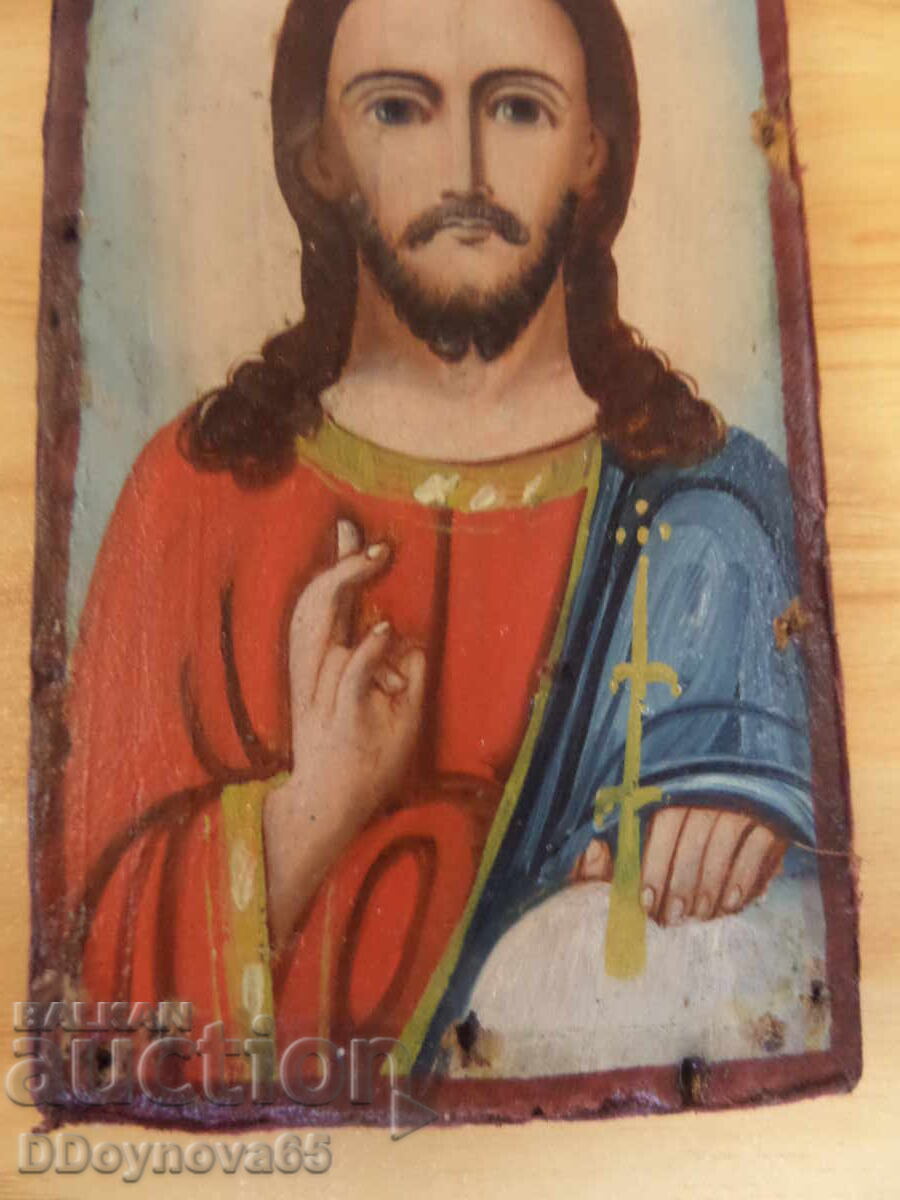 Antique Russian painted icon with price € 50.00 | 97.79 BGN