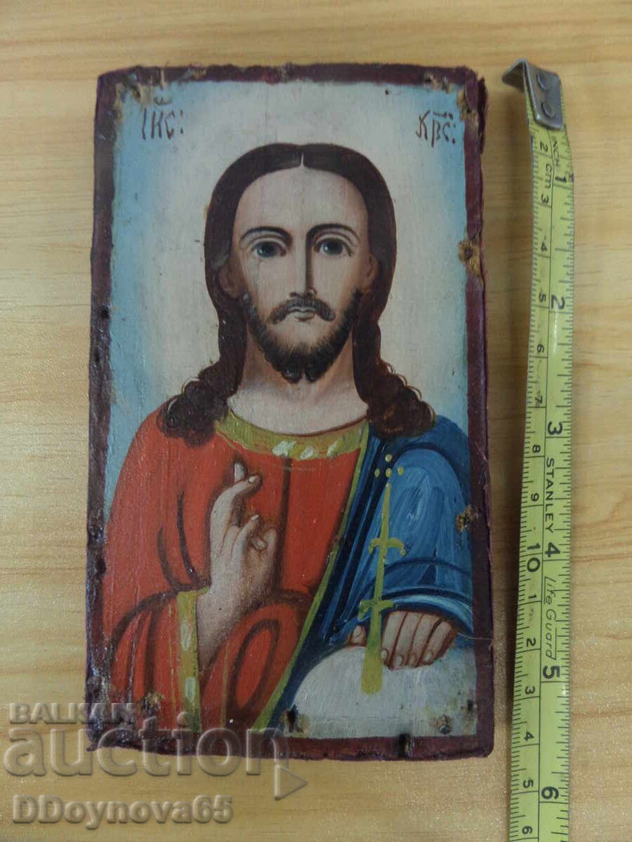 Auction  Antique Russian painted icon
