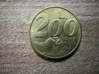 San Marino - 200 lire (1991)