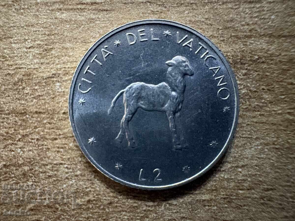 Vatican - 2 lire (1975)