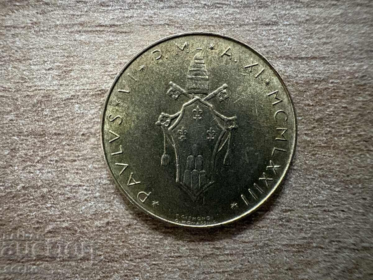 Vatican - 20 lire (1973) cu preț € 1.55 | 3.03 BGN