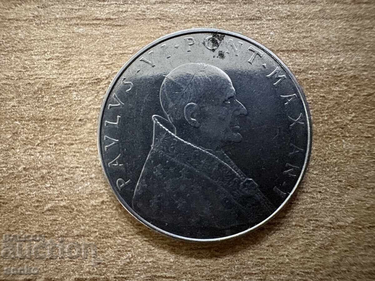 Vatican - 50 lire (1963) with price € 2.20 | 4.30 BGN