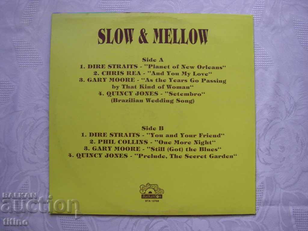Livrarea BTA 12768 - Slow & Mellow III - Dire Straits, Cap. Rea