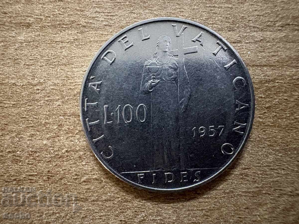 Vatican - 100 Lire (1957) Vatican - 100 Lire (1957)