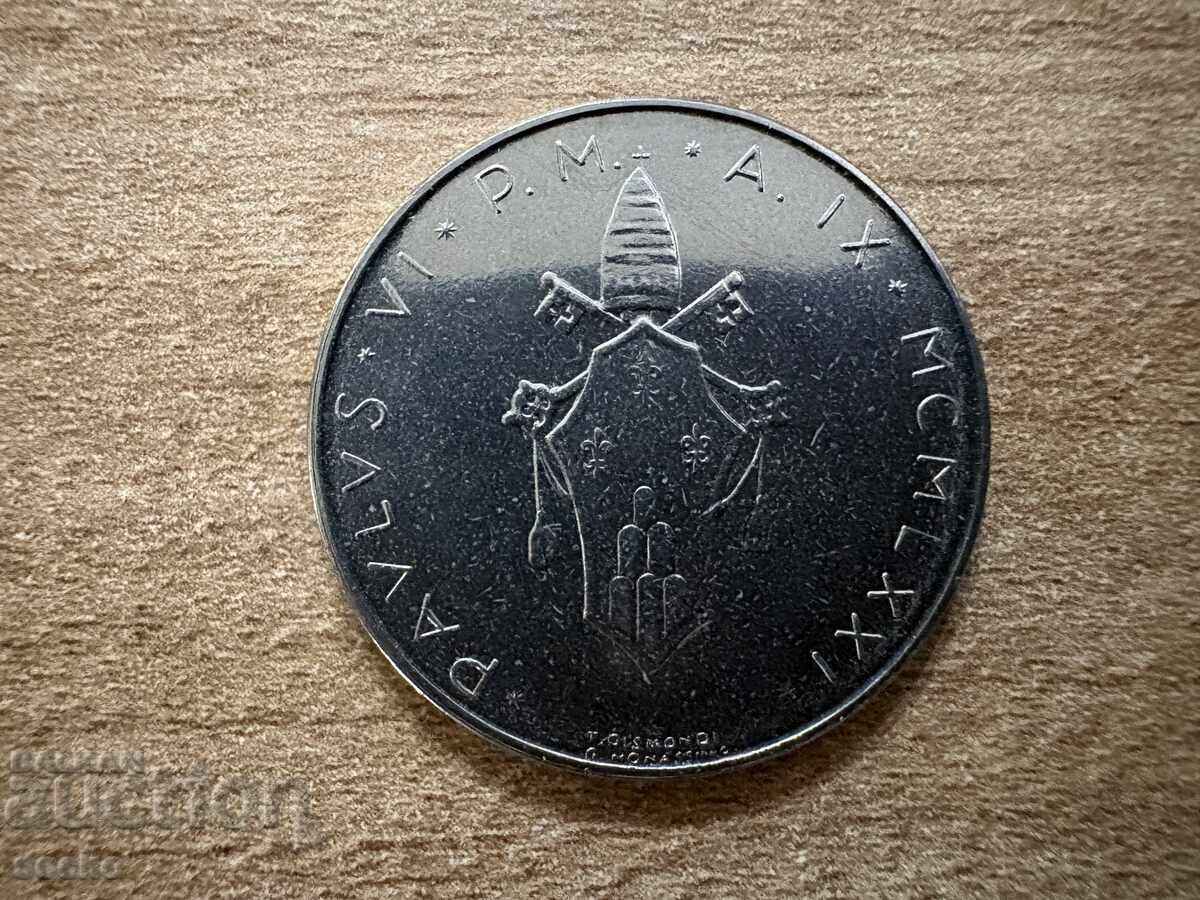 Βατικανό - 100 λίρες (1971) με τιμή € 1.65 | 3.23 BGN Βατικανό - 100 λίρες (1971) με τιμή € 1.65 | 3.23 BGN