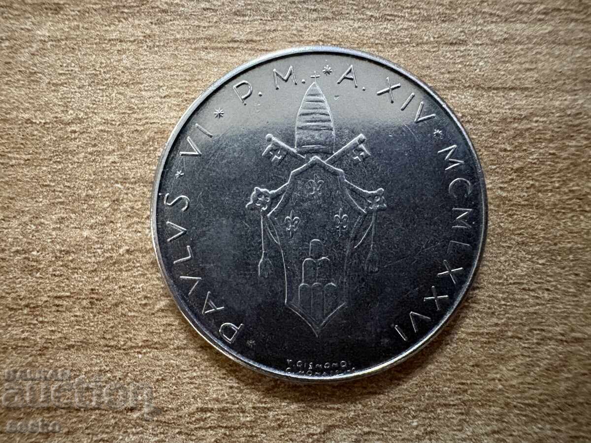 Vatican - 100 lire (1976) cu preț € 1.70 | 3.32 BGN