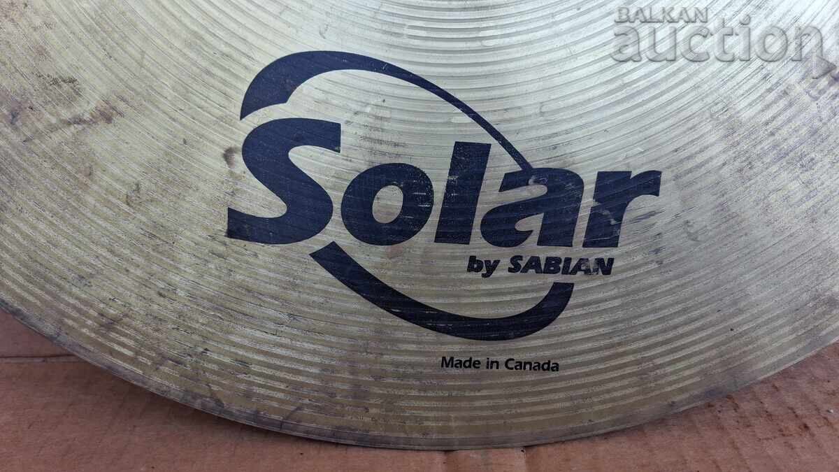 Solar by SABIAN Canada retro chinel original cu preț € 31.00 | 60.63 BGN Solar by SABIAN Canada retro chinel original cu preț € 31.00 | 60.63 BGN