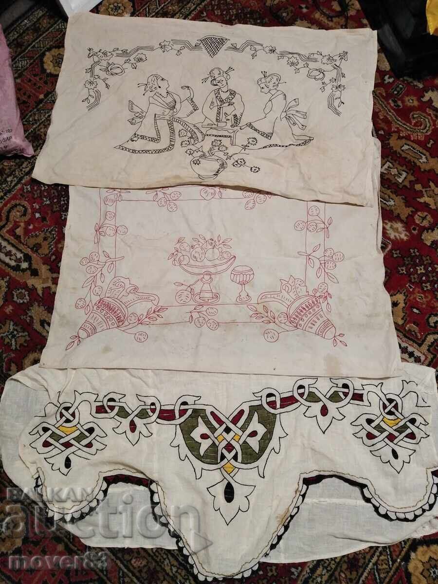 Broderii vechi, fețe de masă, panouri decorative